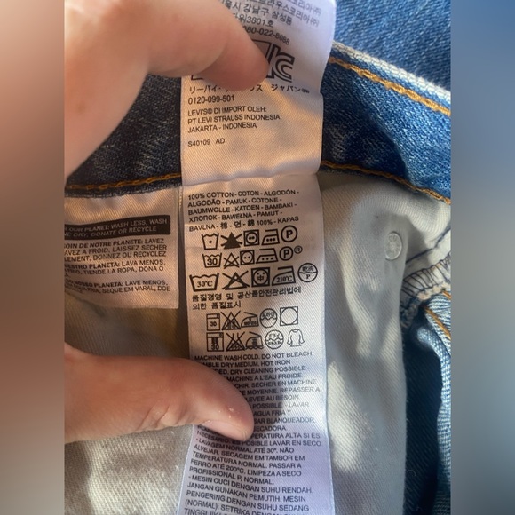 Rare Men’s Levi’s 516 Straight Fit Jeans W38 L30 - Picture 10 of 10